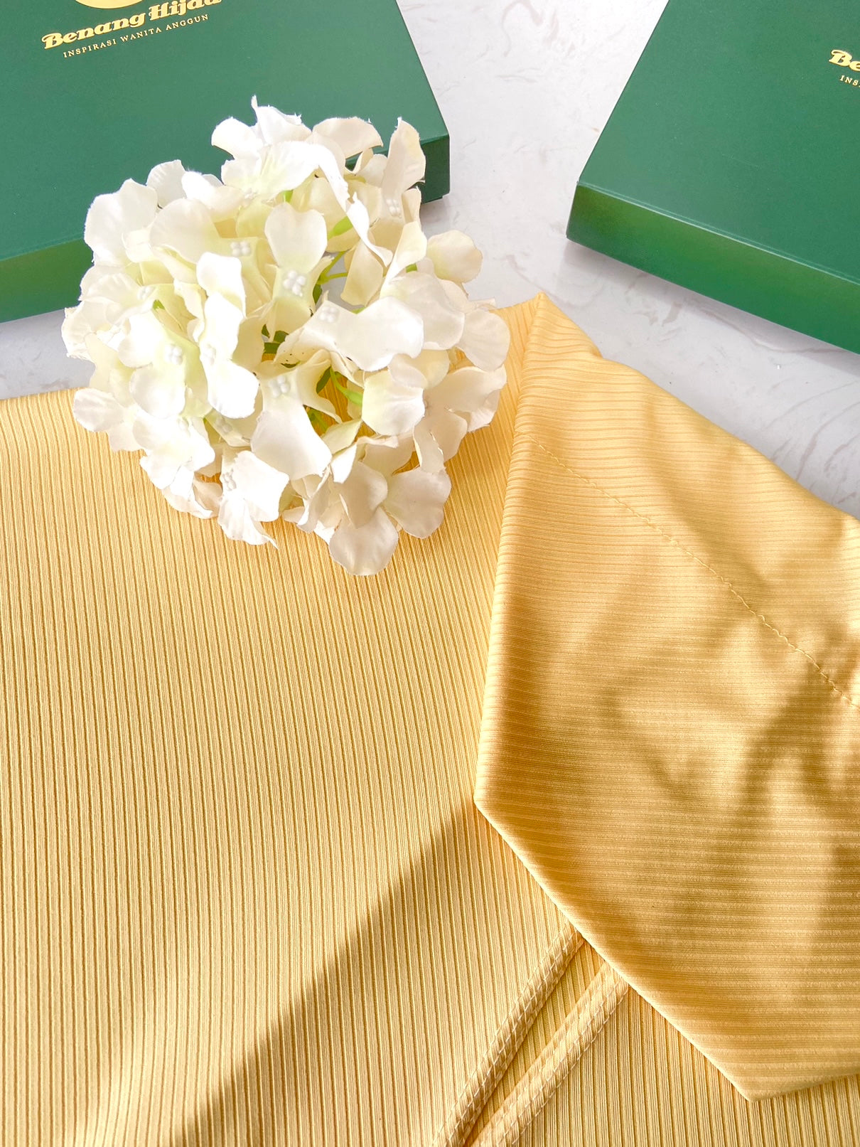 Tudung Instant Nayla - Yellow
