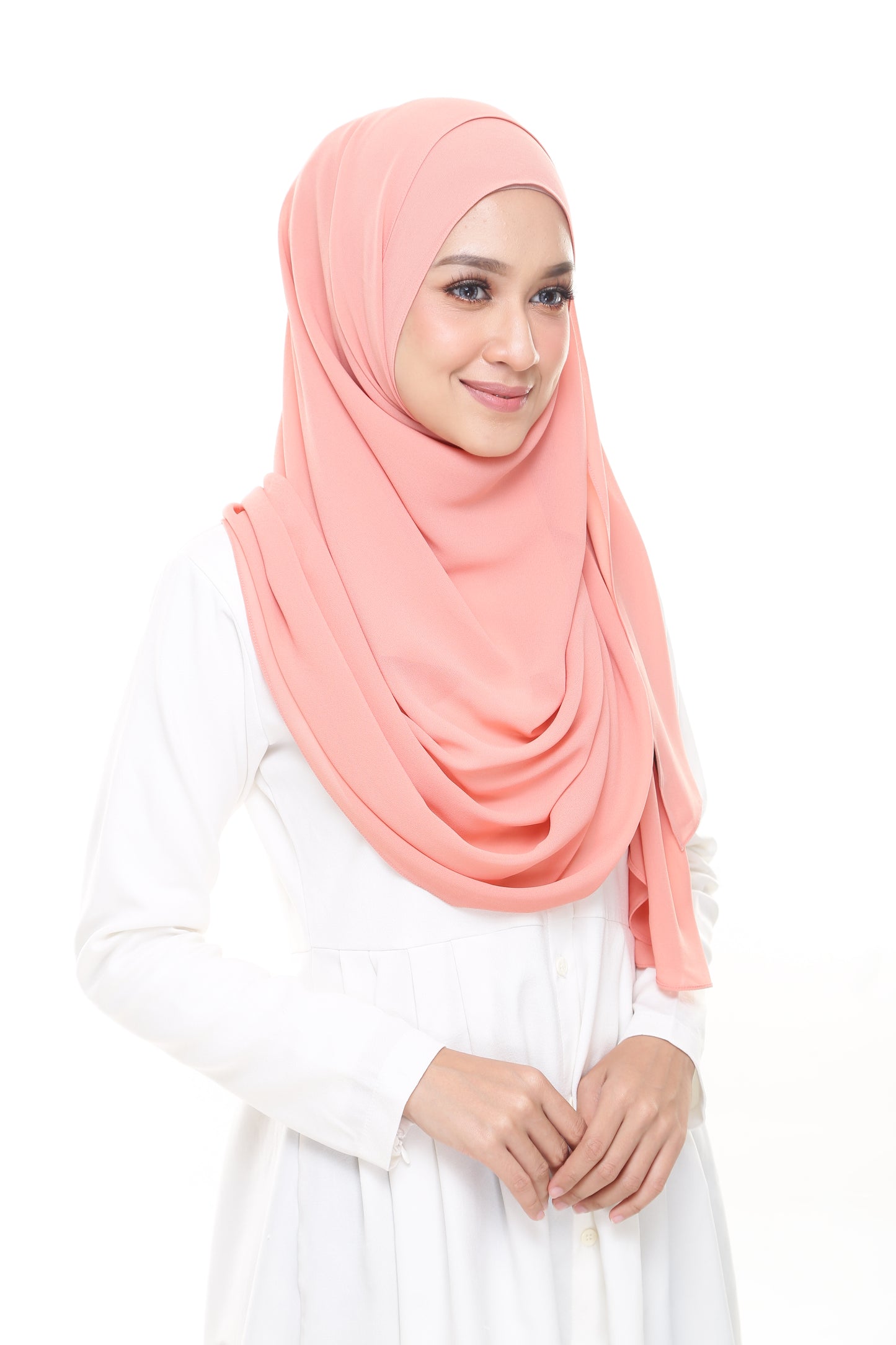 Instant Shawl Lily Luxe - 20 Peach Bud