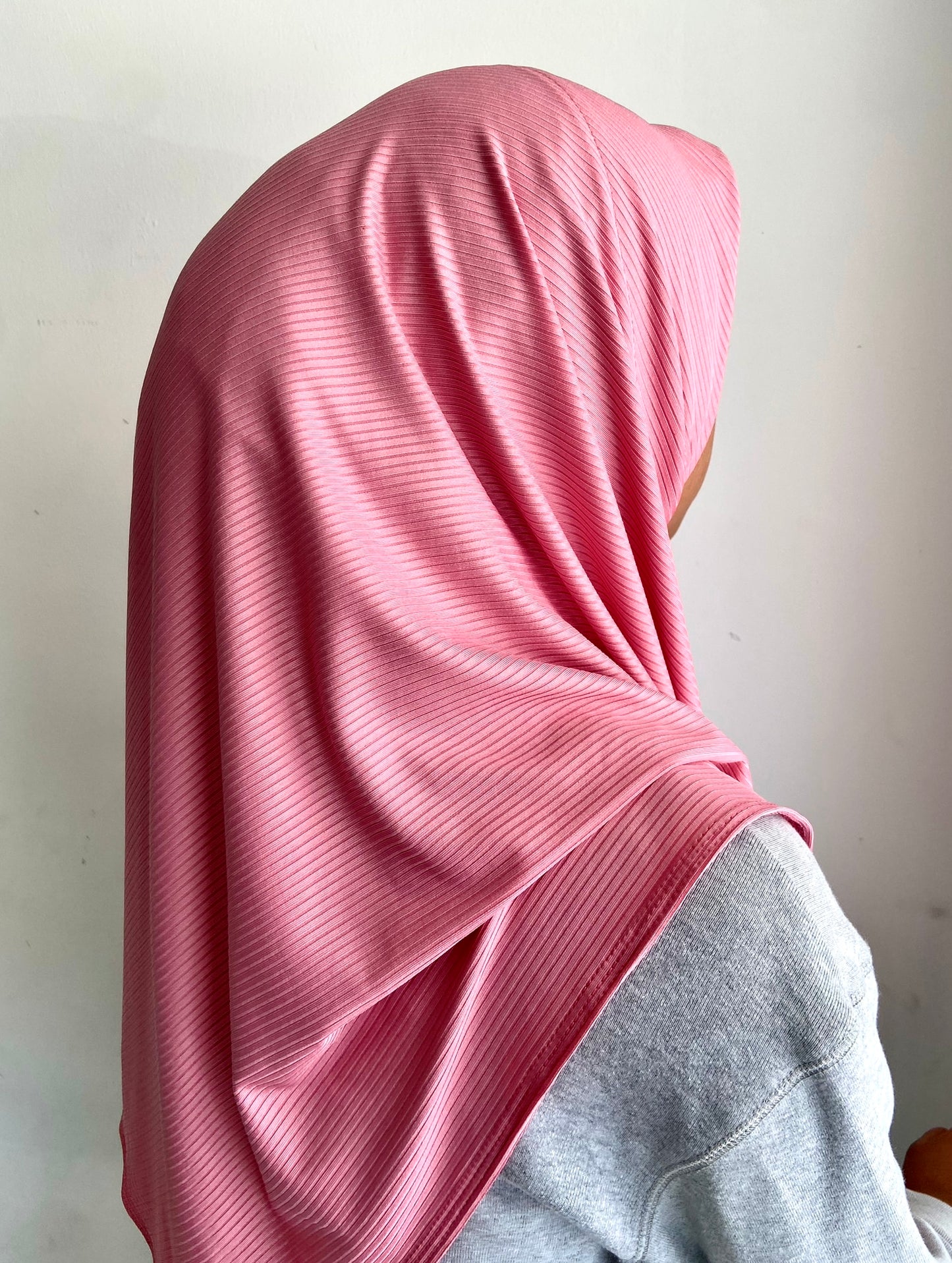 Tudung Instant Nayla - 40 Salmon Rose