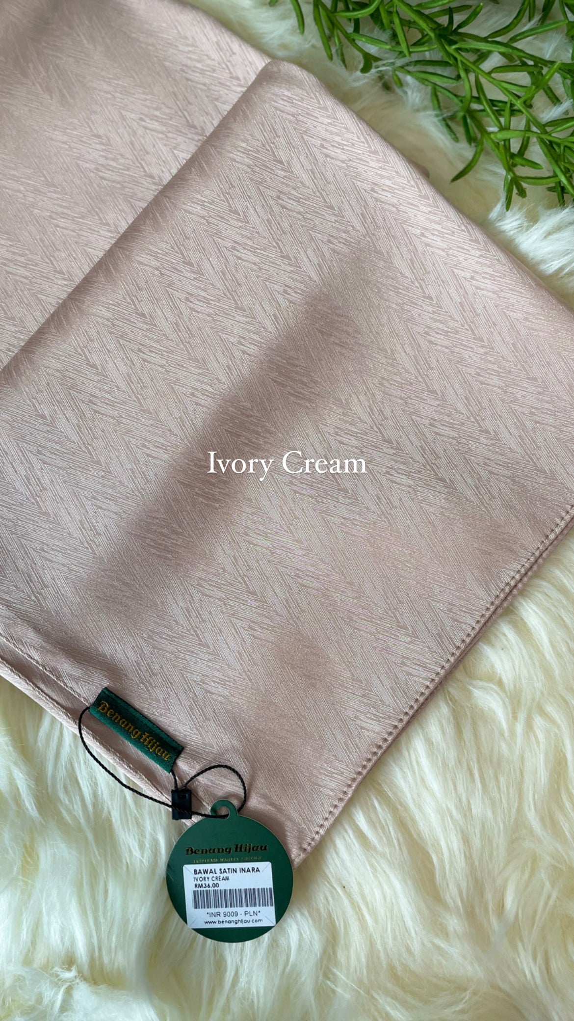 Bawal Satin Inara - 11 Ivory Cream