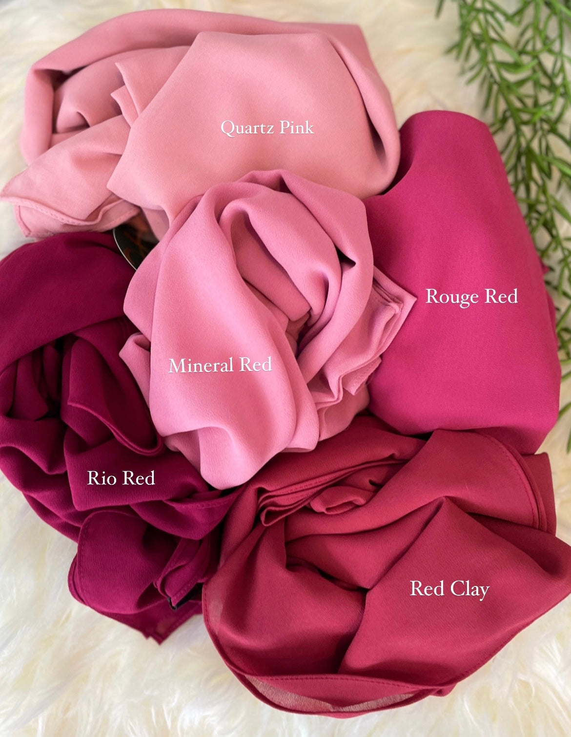 Laura Long Shawl - 32 Mineral Red