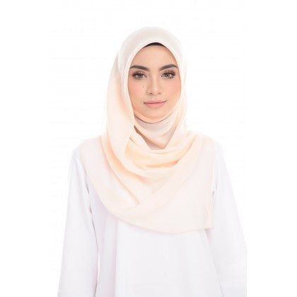 Tudung Bawal Maira Square - Sandy Shades