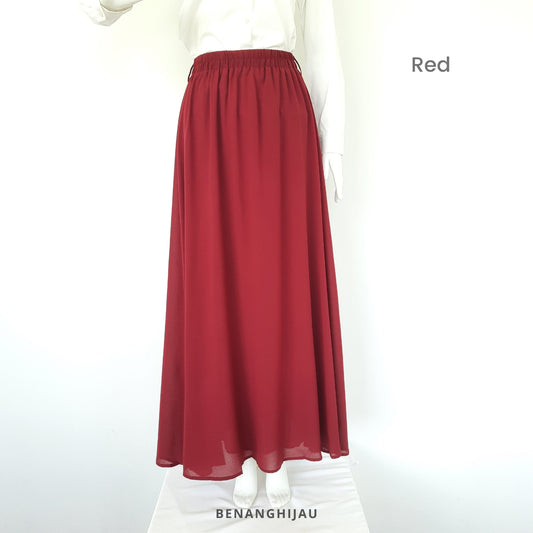 Alin Flowy Skirt - 37 Red