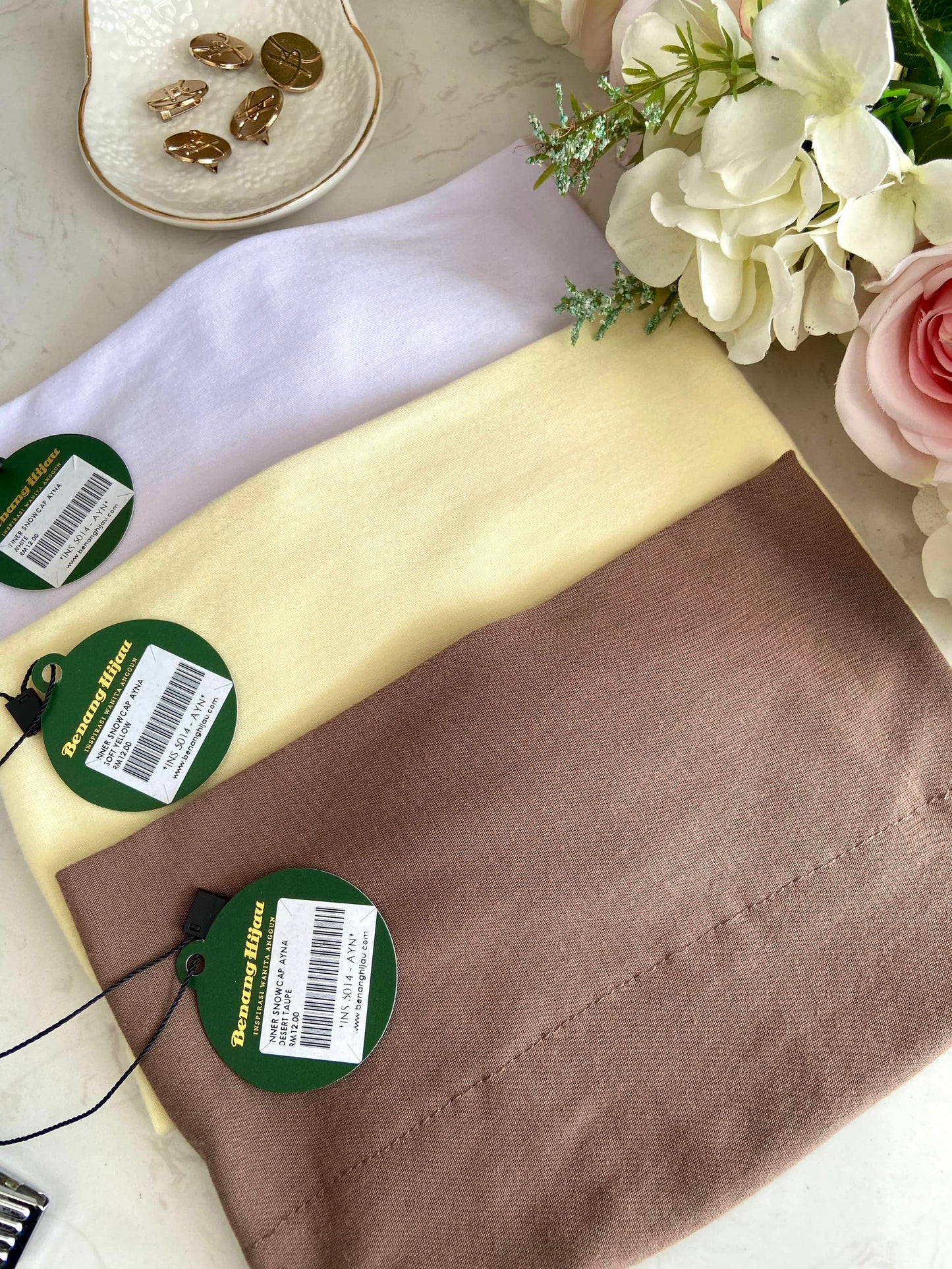 Inner Snowcap Ayna - Soft Yellow