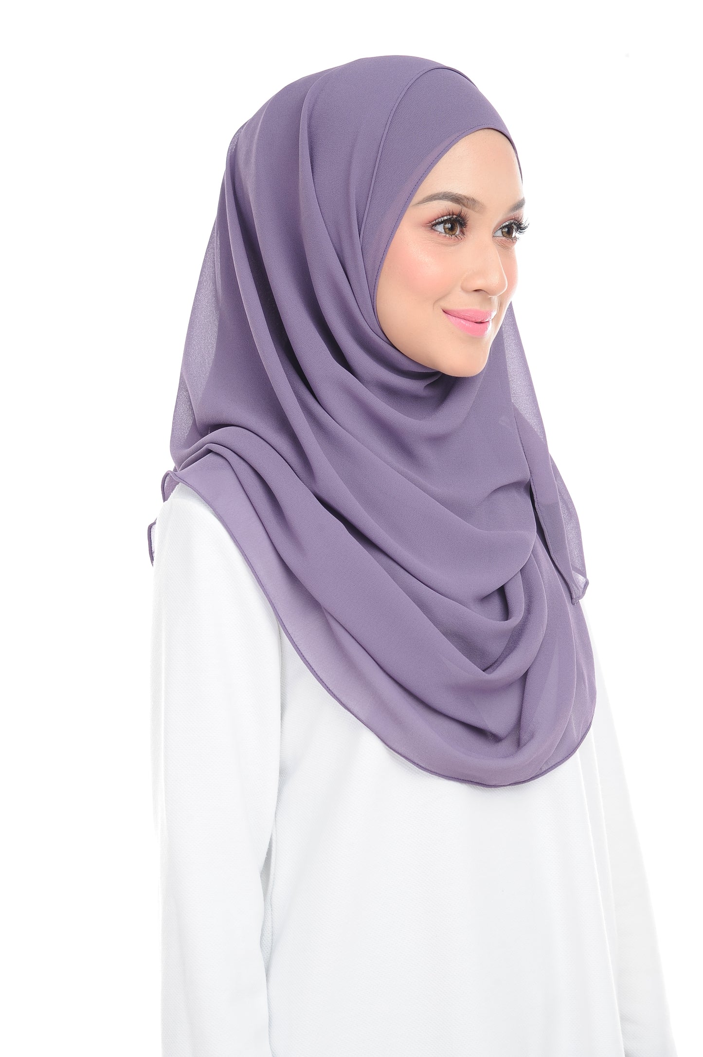 Instant Shawl Lily Luxe - 36 Purple Ash