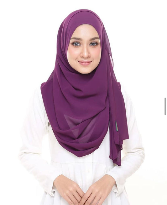 Instant Shawl Lily Luxe - 38 Plum