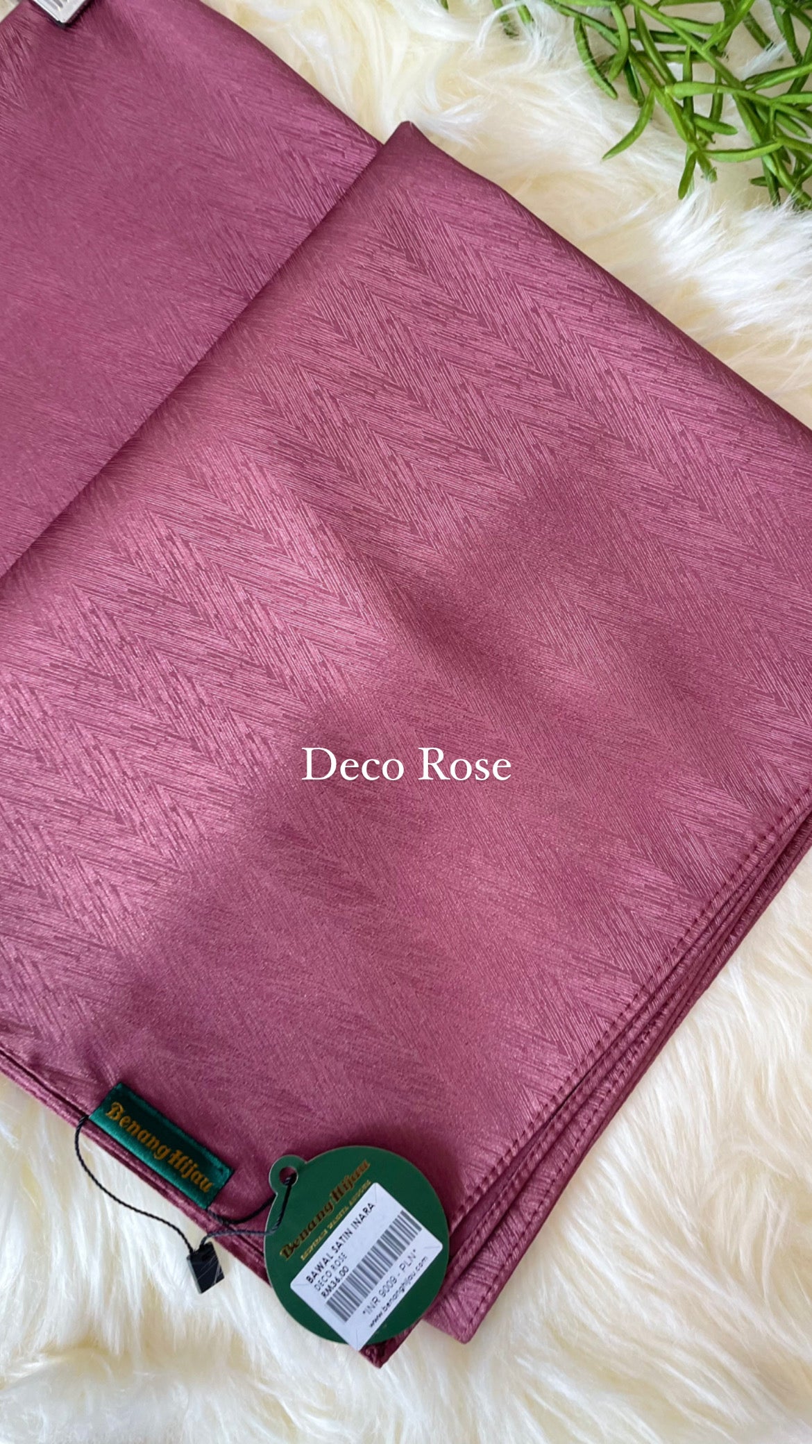 Bawal Satin Inara - 16 Deco Rose