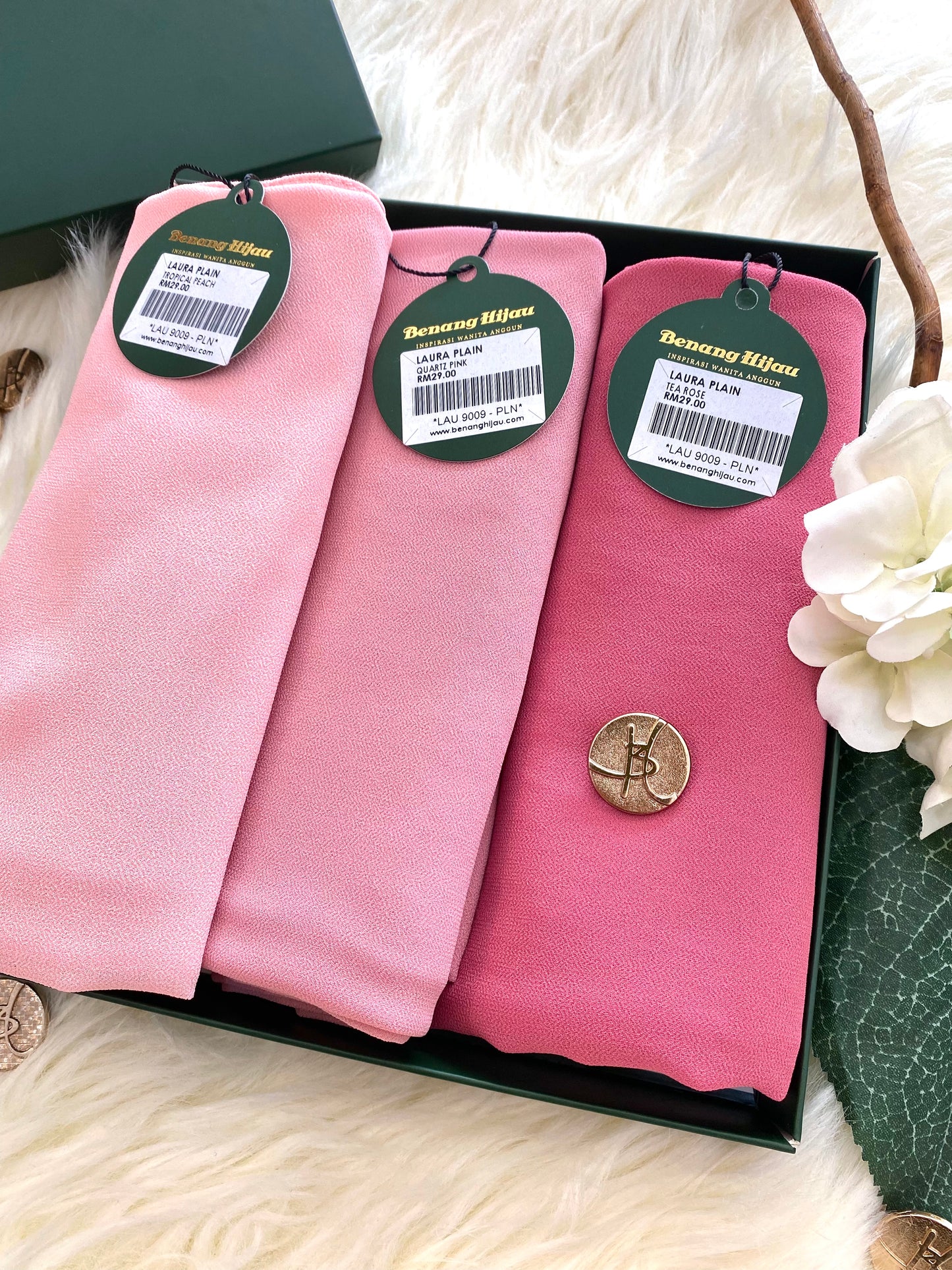 Laura Long Shawl - 29 Quartz Pink