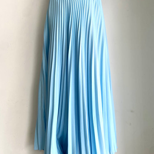 Aria Pleated Skirt - 17 Blue Glow