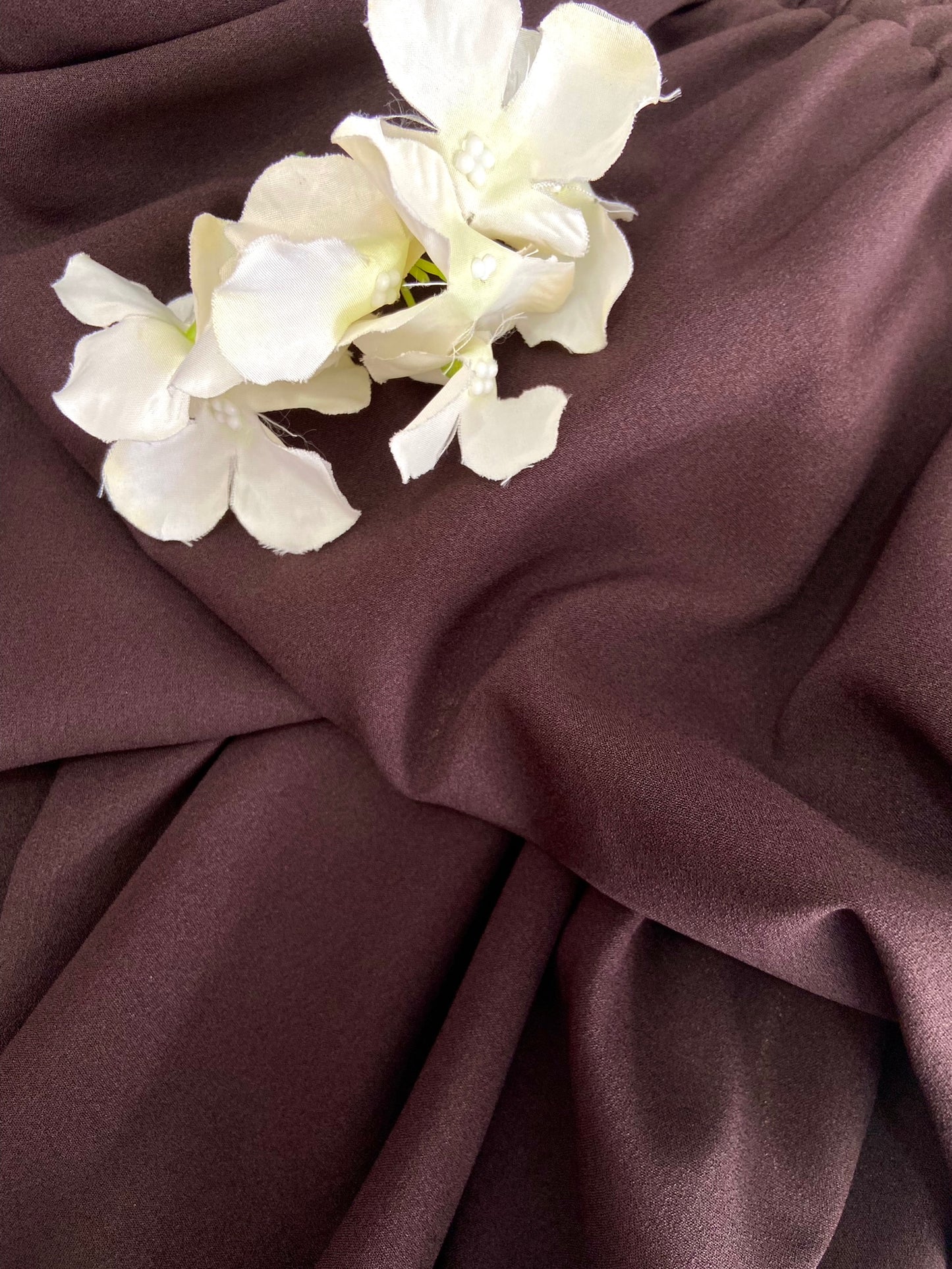 Alin Flowy Skirt - 25 Dark Chocolate