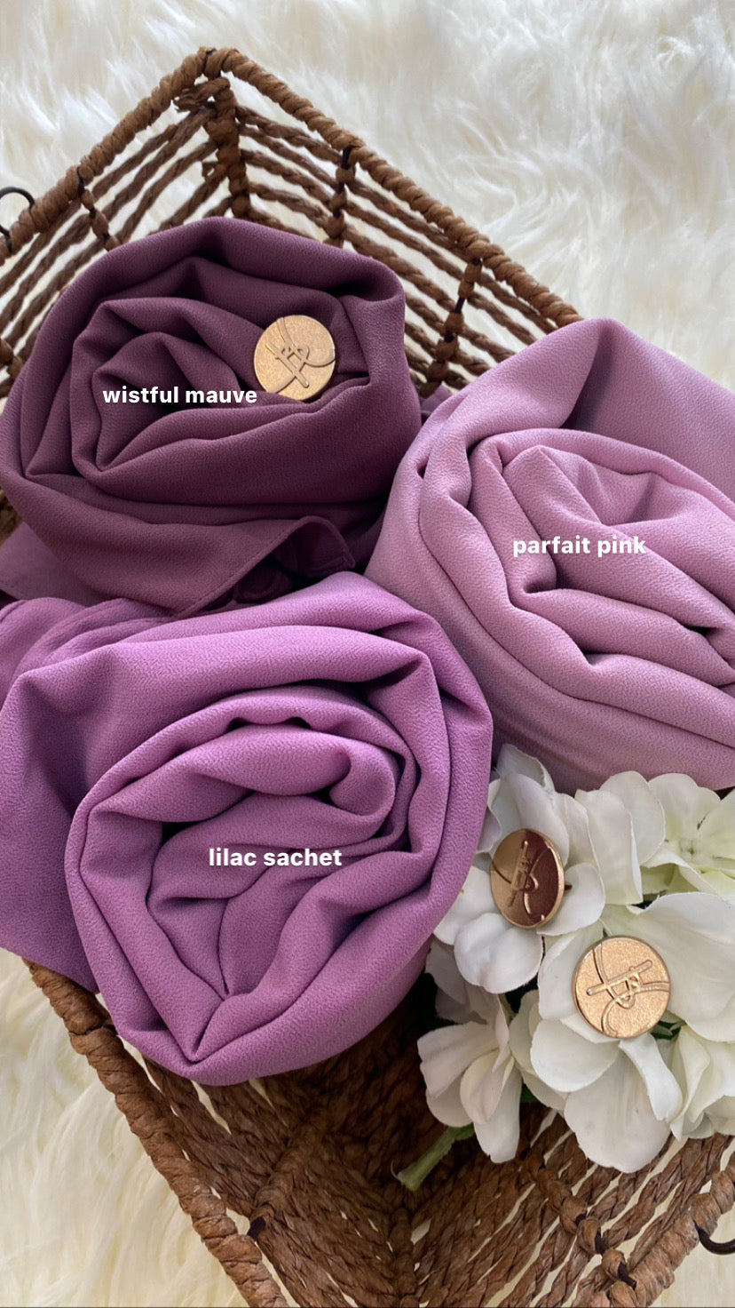 Laura Long Shawl - 40 Wistful Mauve