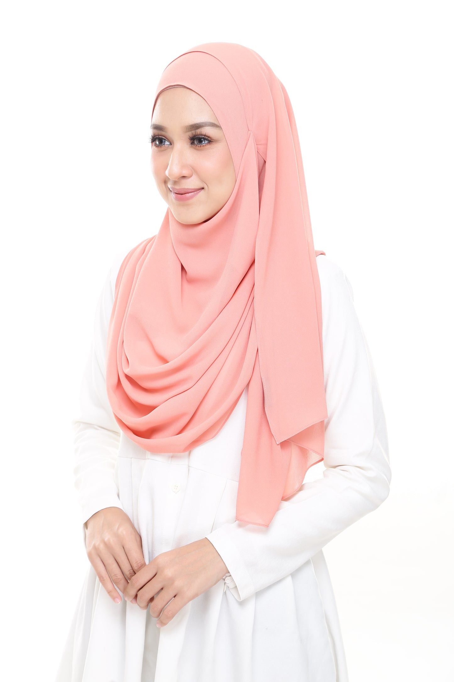 Instant Shawl Lily Luxe - 20 Peach Bud