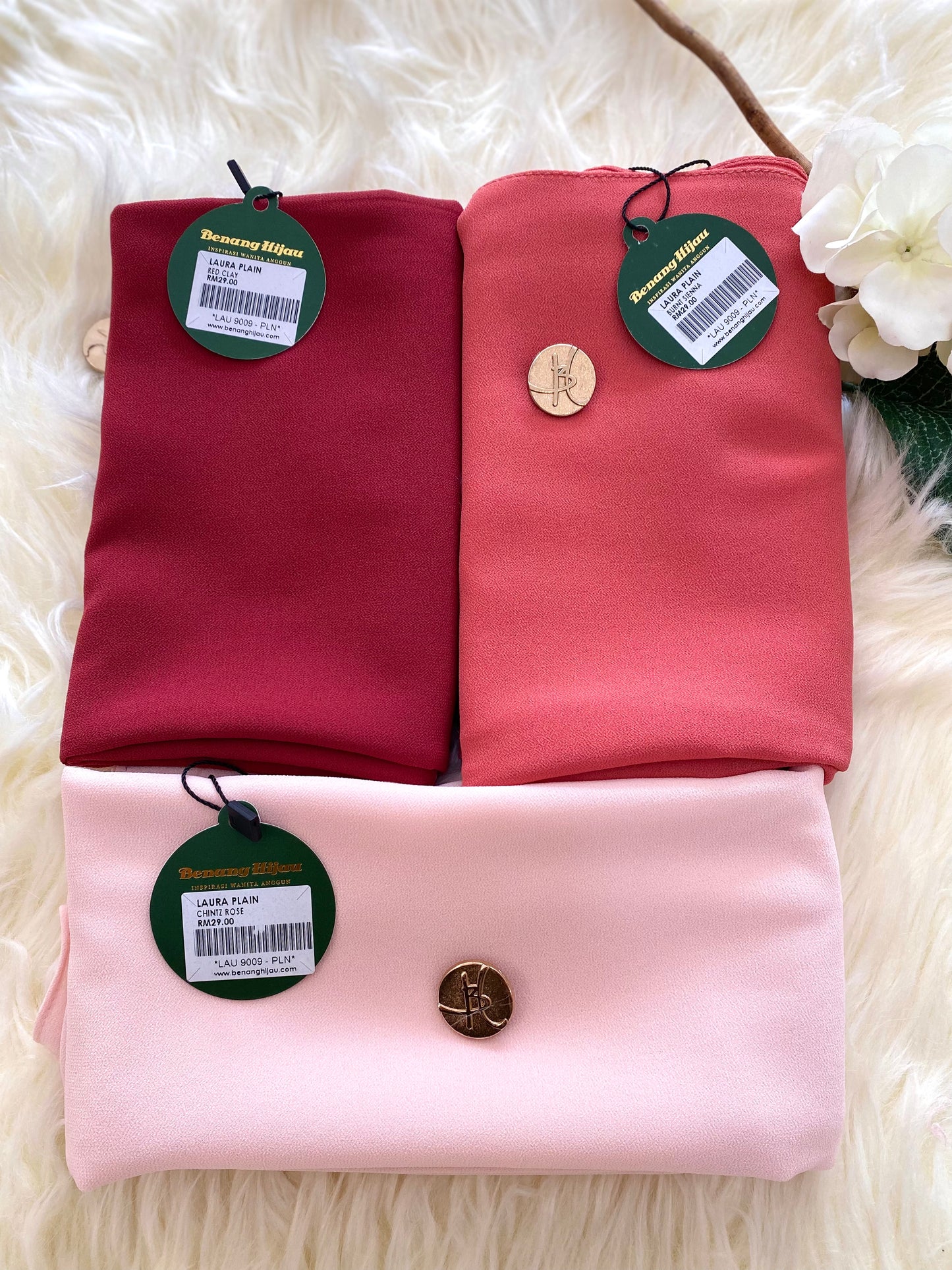 Laura Long Shawl - 20 Burnt Sienna