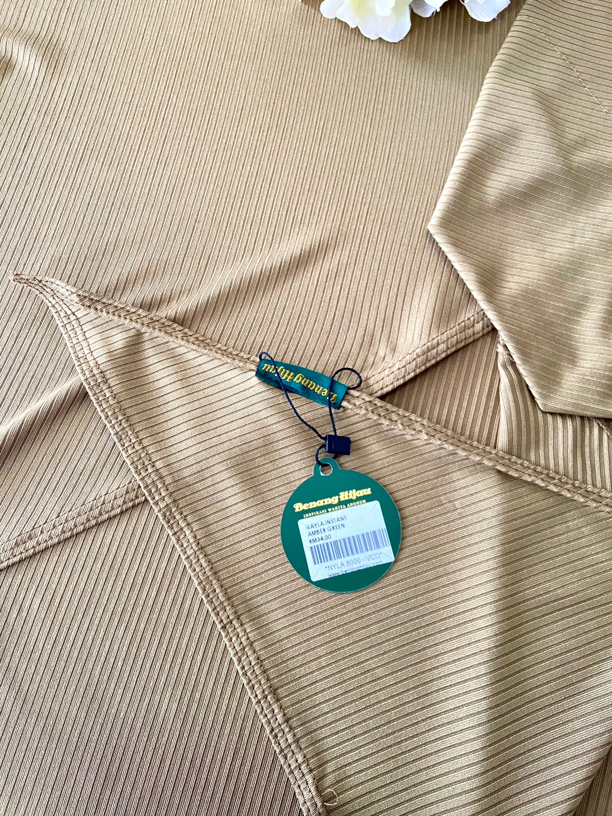 Tudung Instant Nayla - Amber Green