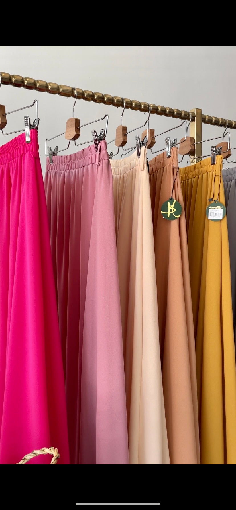 Alin Flowy Skirt - Brown Sugar