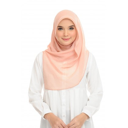 Tudung Bawal Maira Square - Sandy Shades