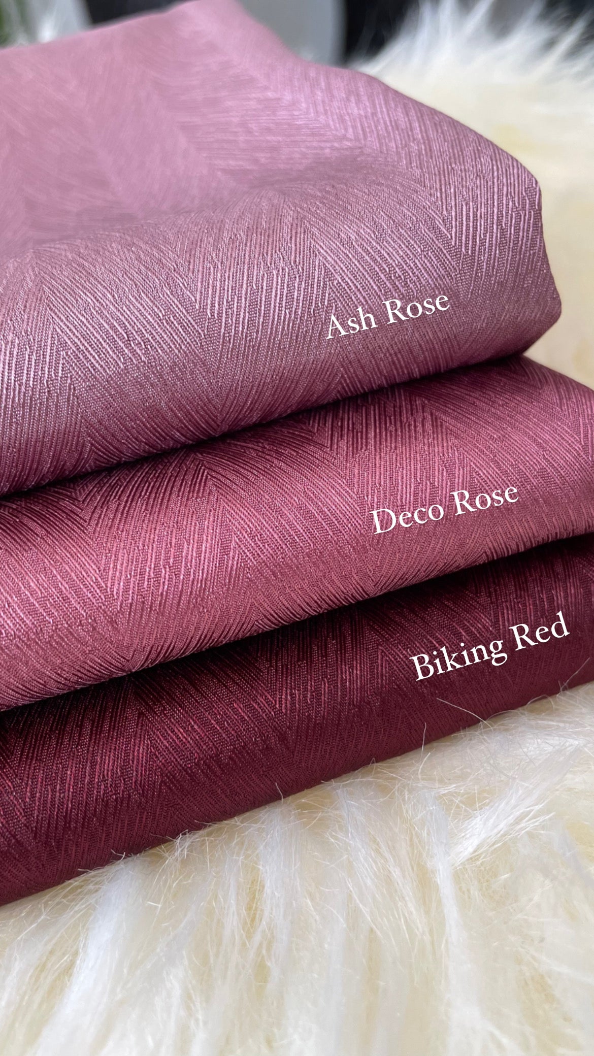 Bawal Satin Inara - 17 Biking Red