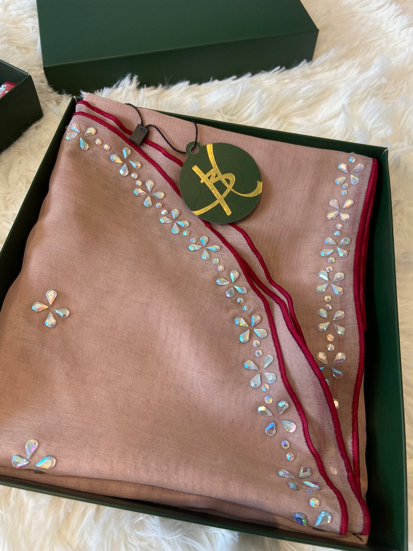 Tudung Bawal Maira Bling - 12 Bleached Sand