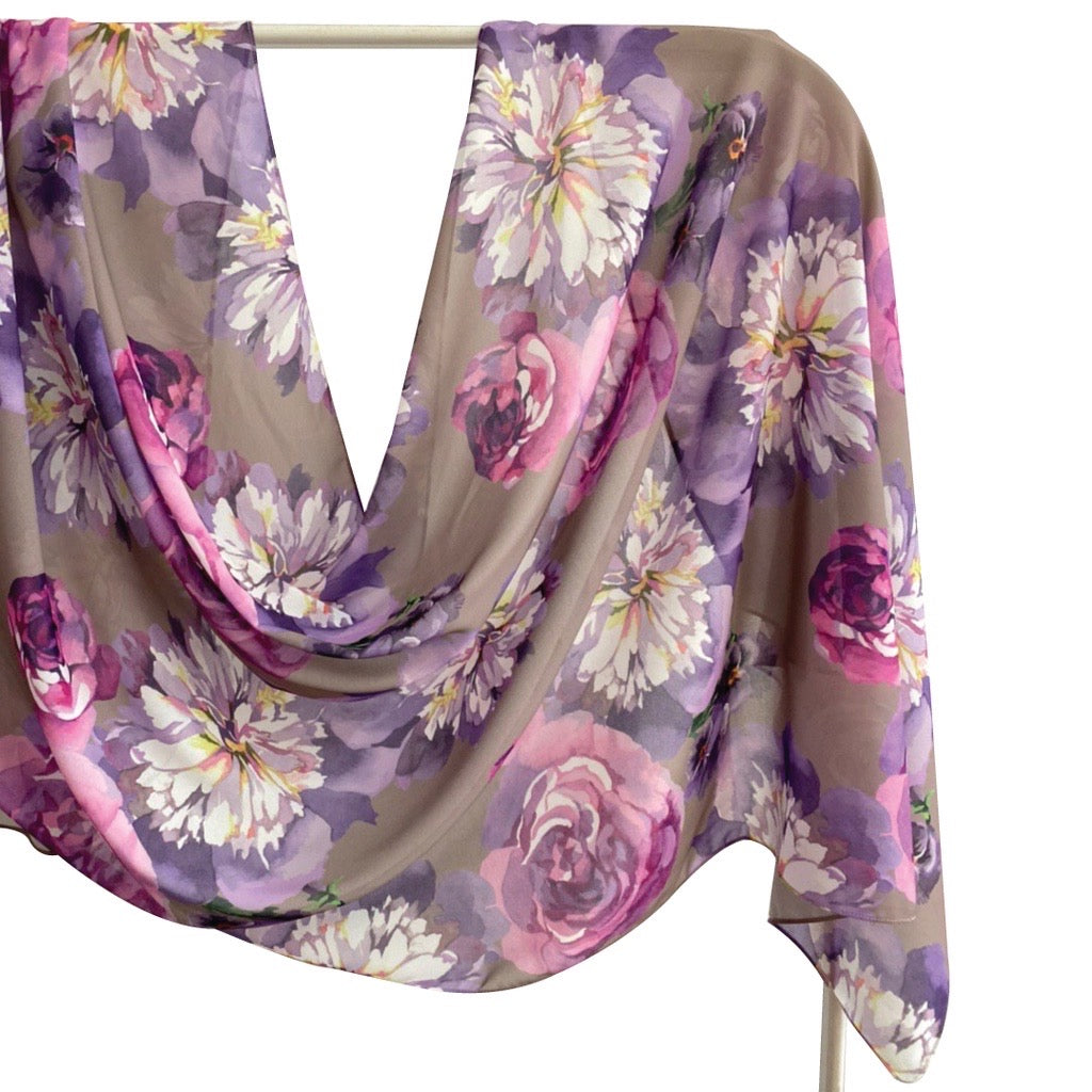 Long Shawl Lisa - 25 Royal Roses