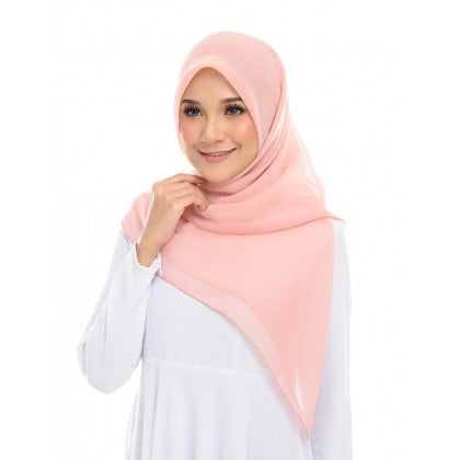 Tudung Bawal Maira Square - Sandy Shades