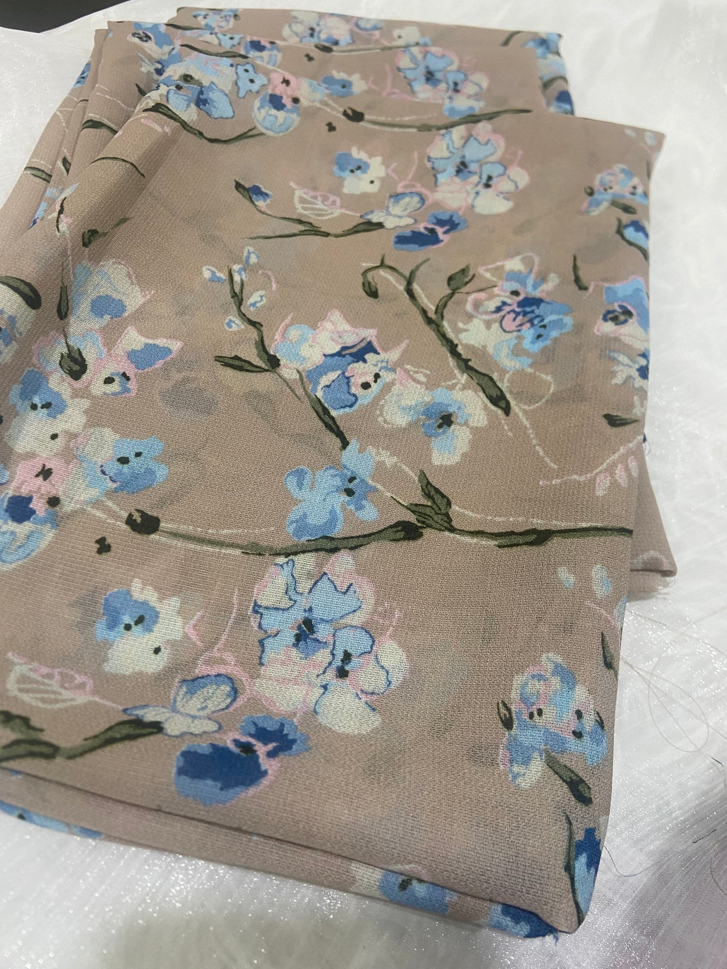 Tudung Bawal Zara Printed - 01