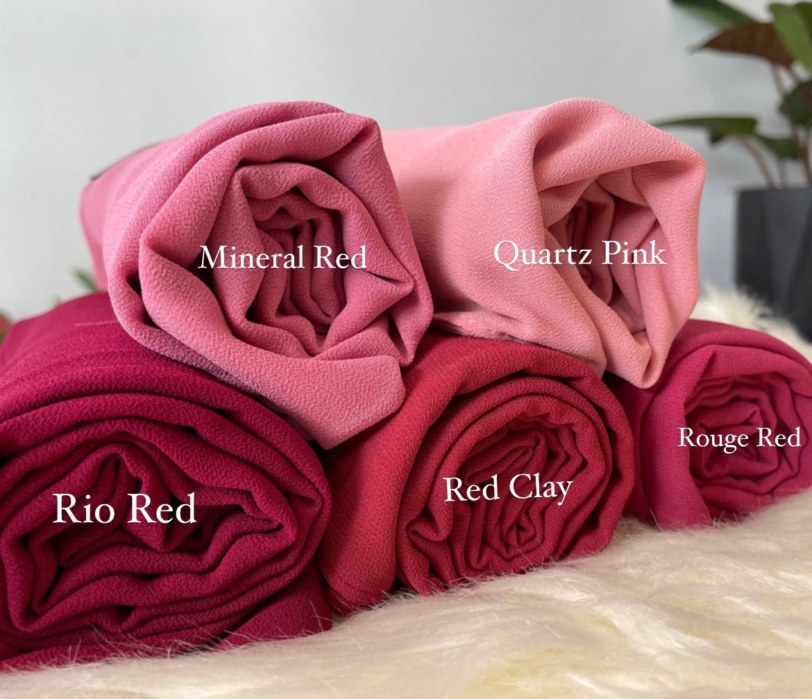 Laura Long Shawl - 36 Rio Red