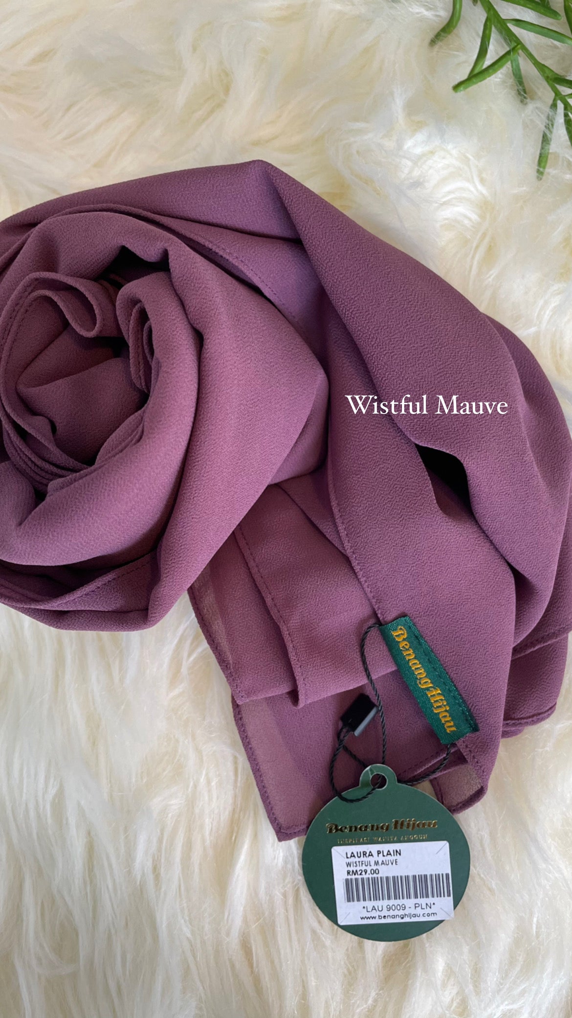 Laura Long Shawl - 40 Wistful Mauve