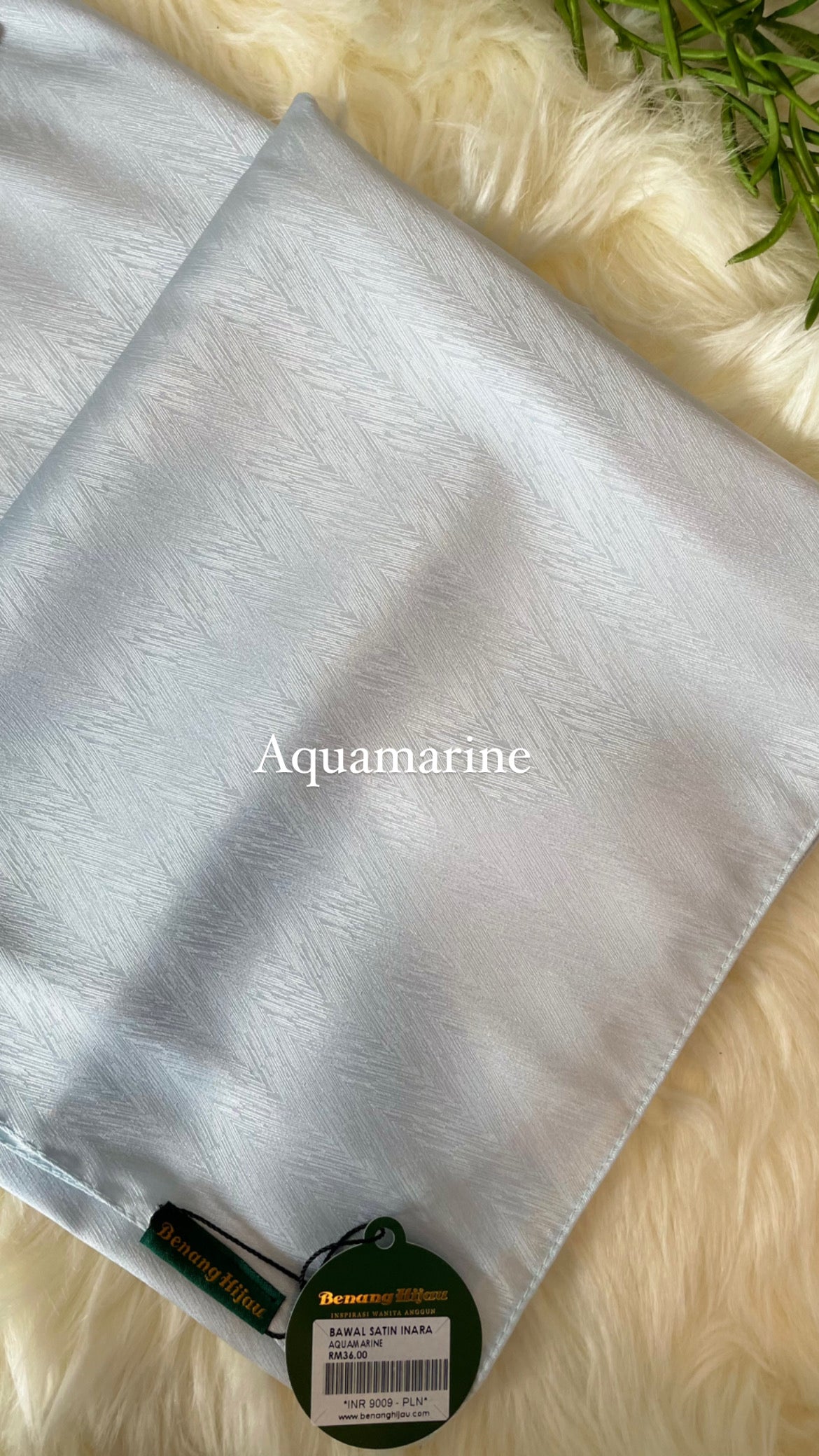 Bawal Satin Inara - 22 Aquamarine