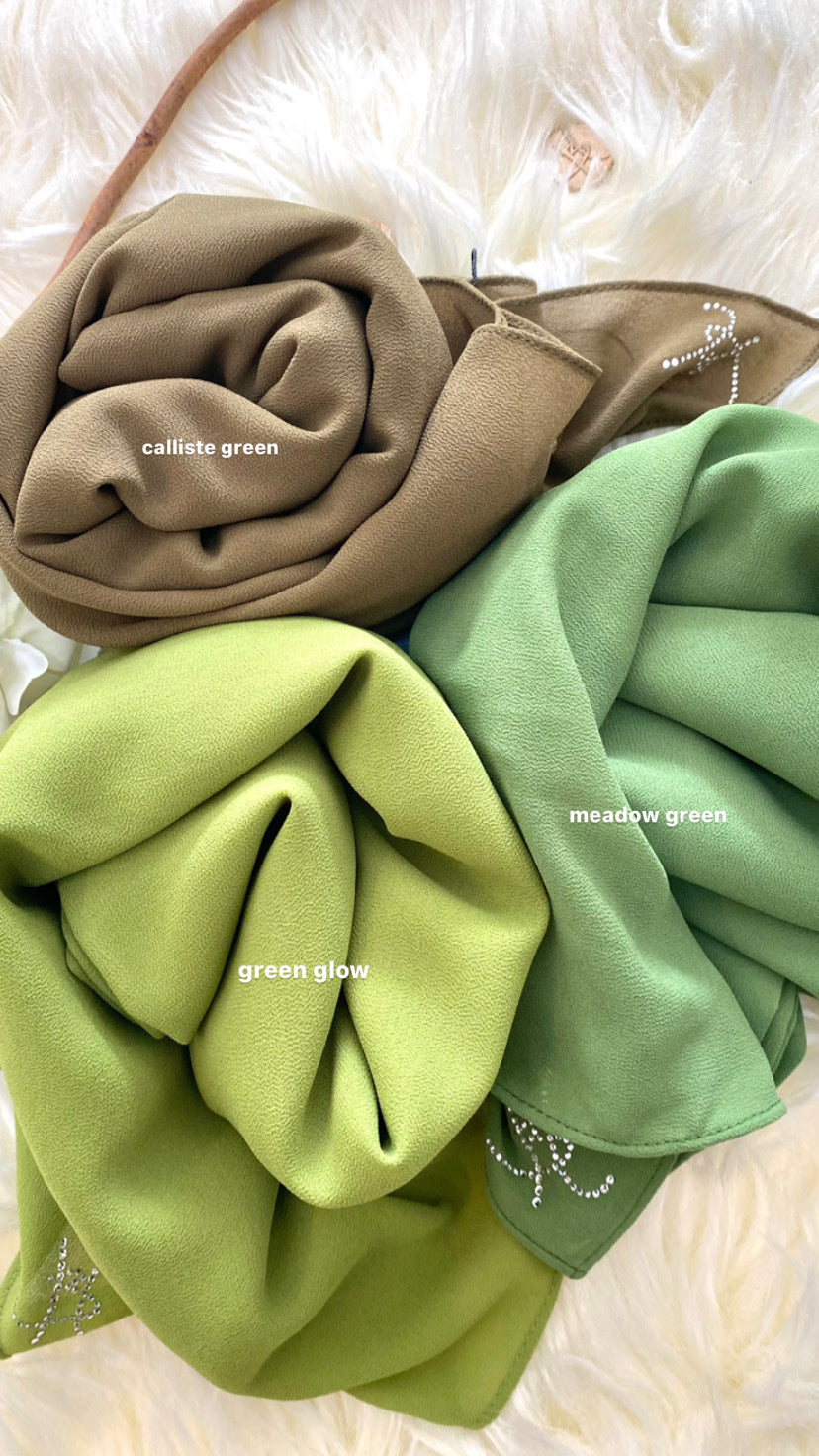 Instant Shawl Lily Luxe - 45 Meadow Green