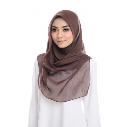 Tudung Bawal Maira Square - Earthy Shades