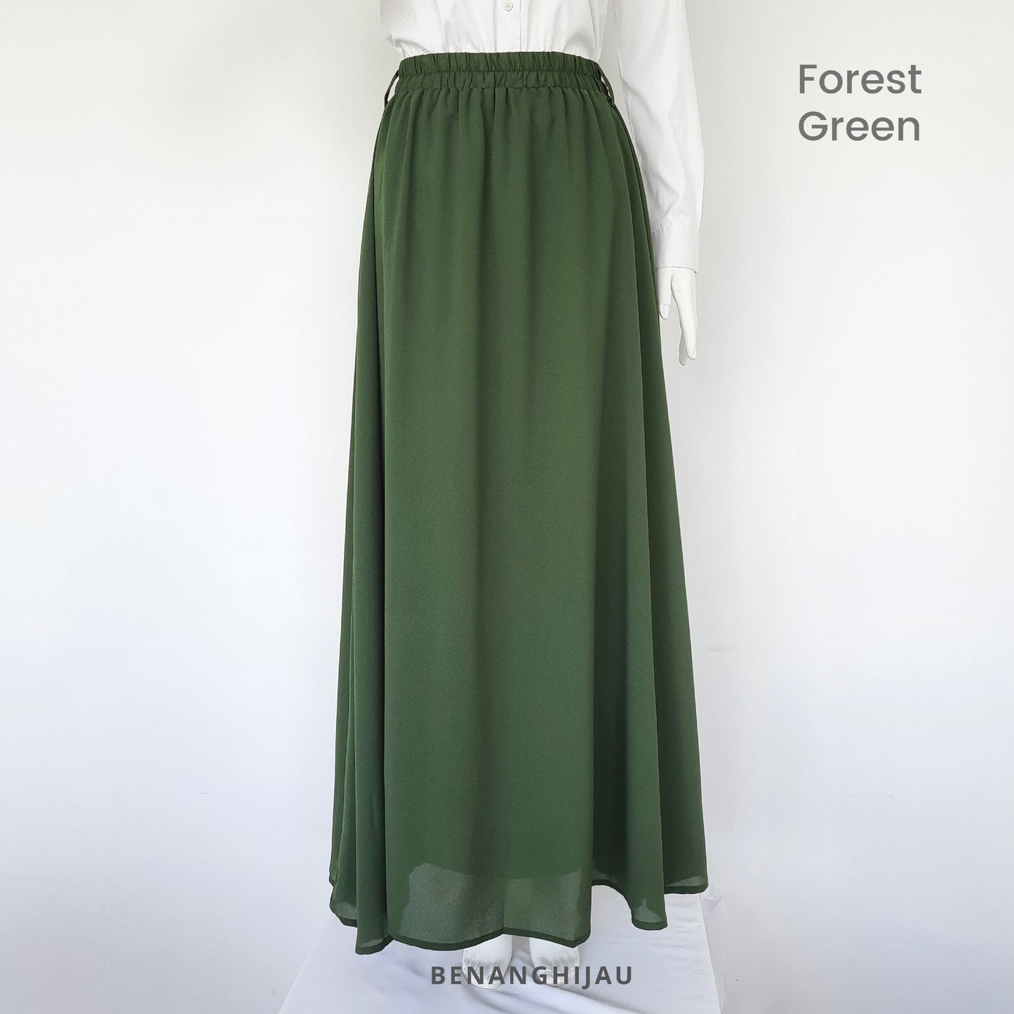 Alin Flowy Skirt - 41 Forest Green