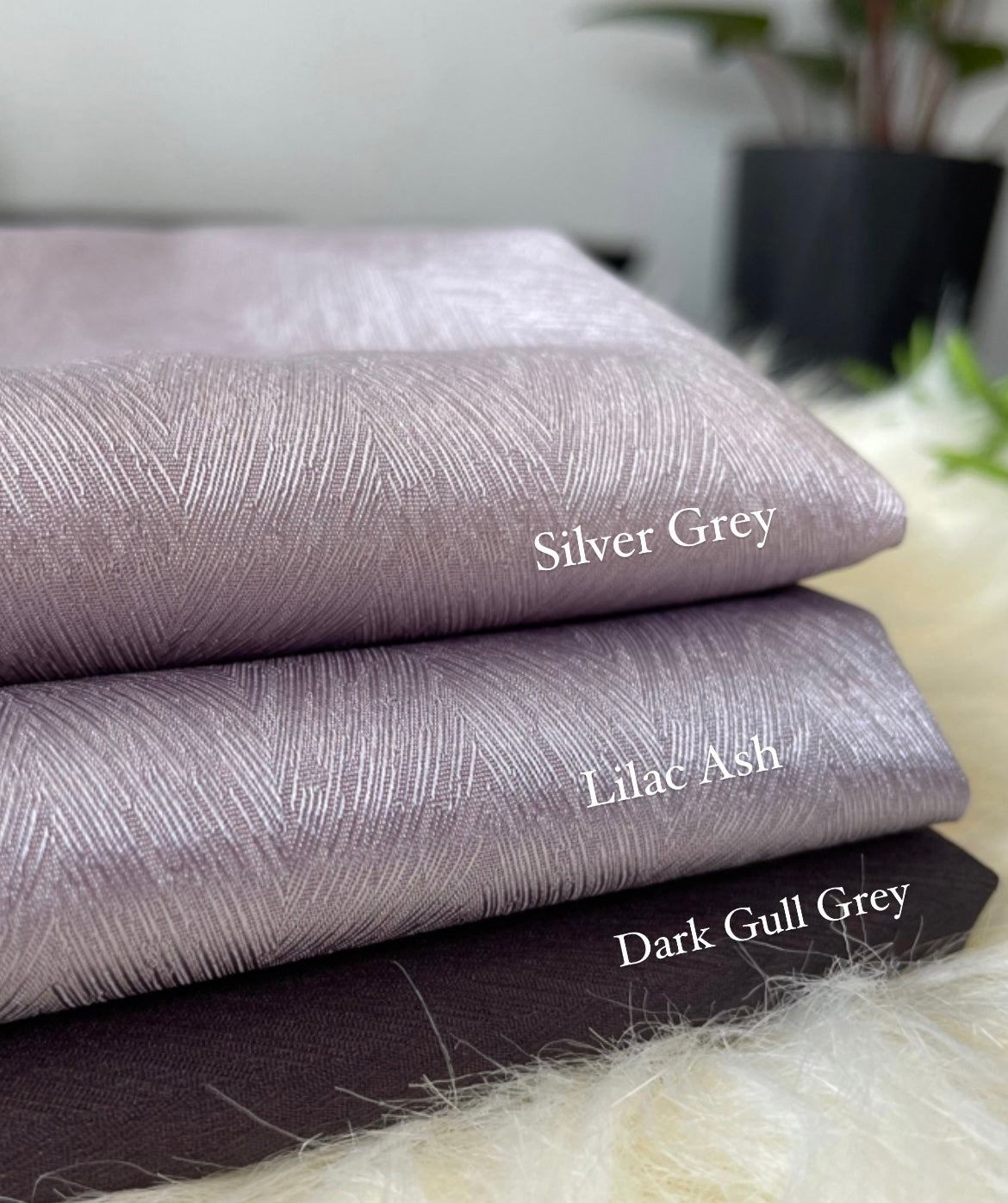 Bawal Satin Inara - 28 Dark Gull Grey