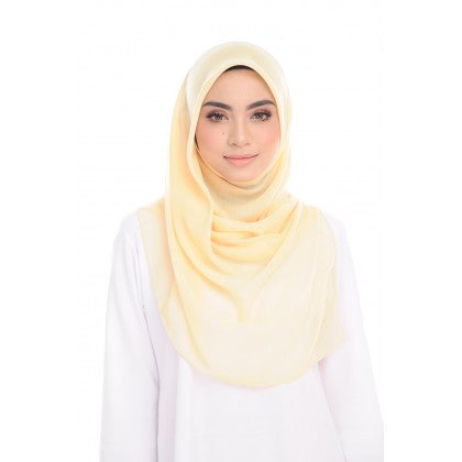 Tudung Bawal Maira Square - Sandy Shades