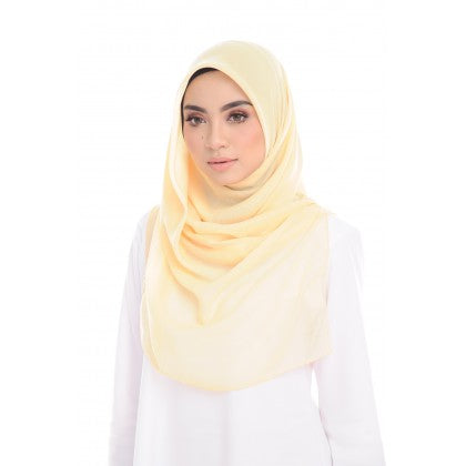 Tudung Bawal Maira Square - Sandy Shades