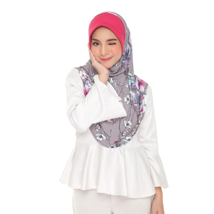 Tudung Sarung Aisya - 18 Lady Camellia M