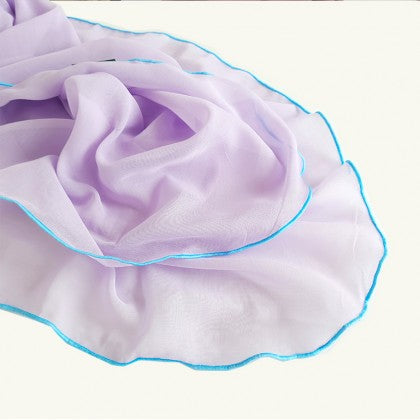 Tudung Bawal Maira Ruffle - Purply Shades