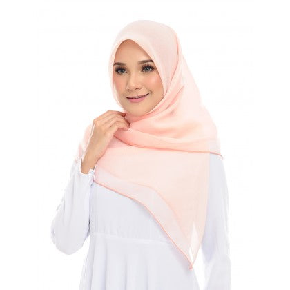 Tudung Bawal Maira Square - Sandy Shades