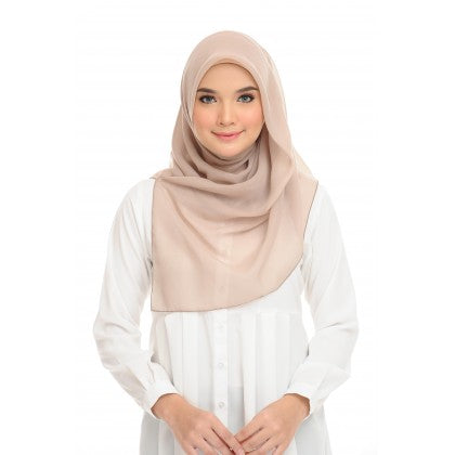 Tudung Bawal Maira Square- Light Shades