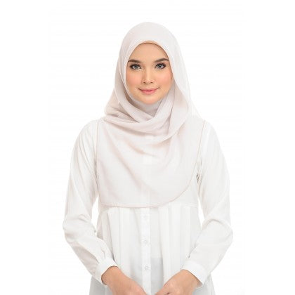 Tudung Bawal Maira Square - Light