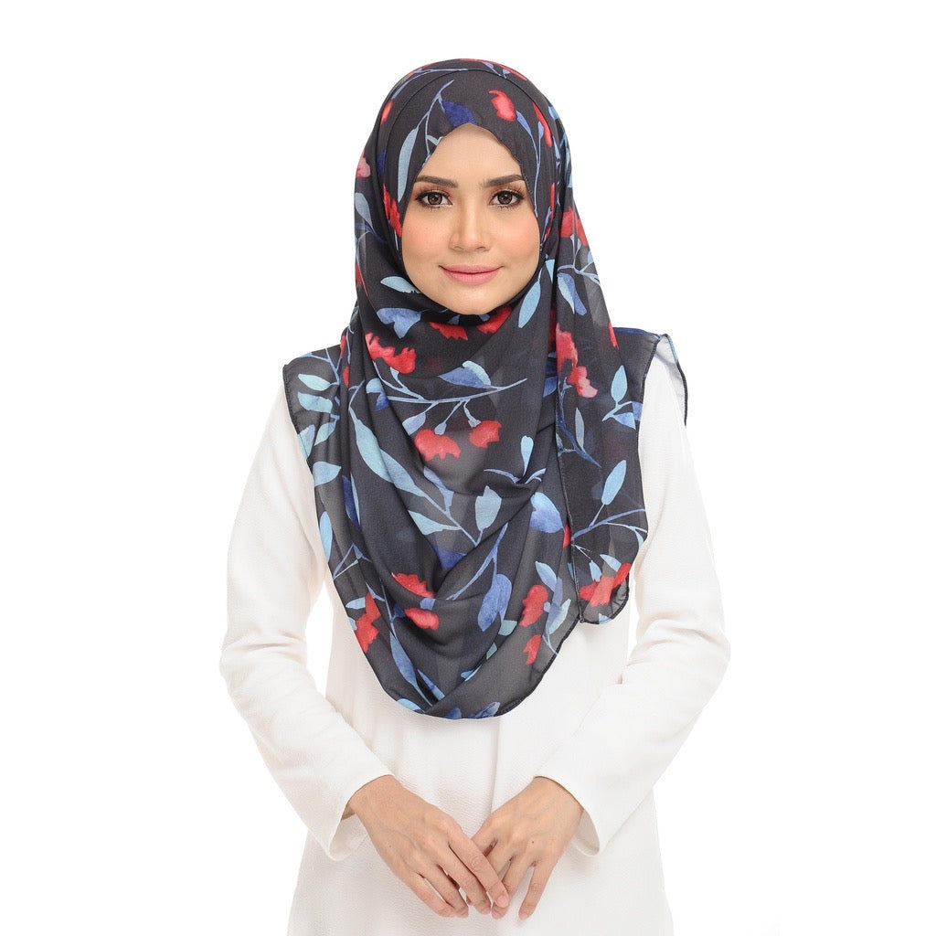 Instant Shawl Lily - 58 Tulip Ebony