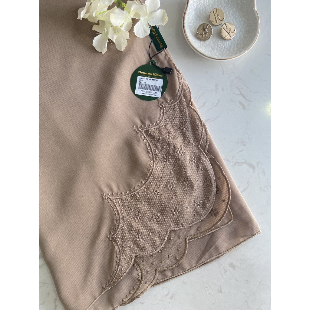 Bawal Sulam Kejora - Beige