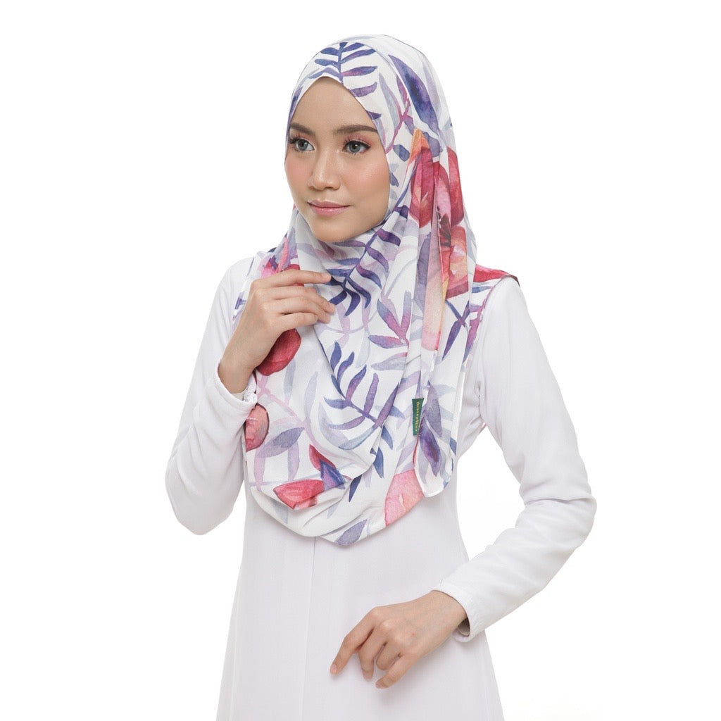 Instant Shawl Lily - 22 Indigo Hibiscus