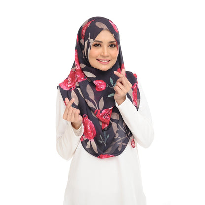 Instant Shawl Lily - 56 Roses Plum