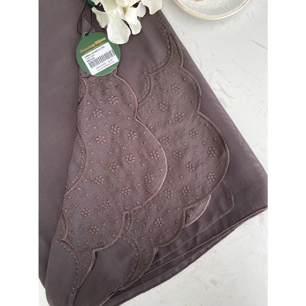 Bawal Sulam Kejora - Dark Grey
