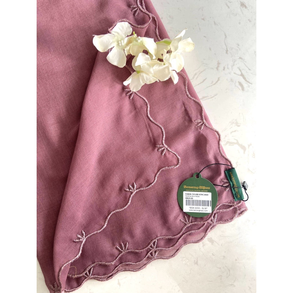 14 Bawal Sulam Kencana - Nostalgia Rose