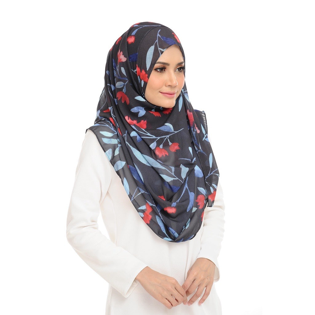 Instant Shawl Lily - 58 Tulip Ebony