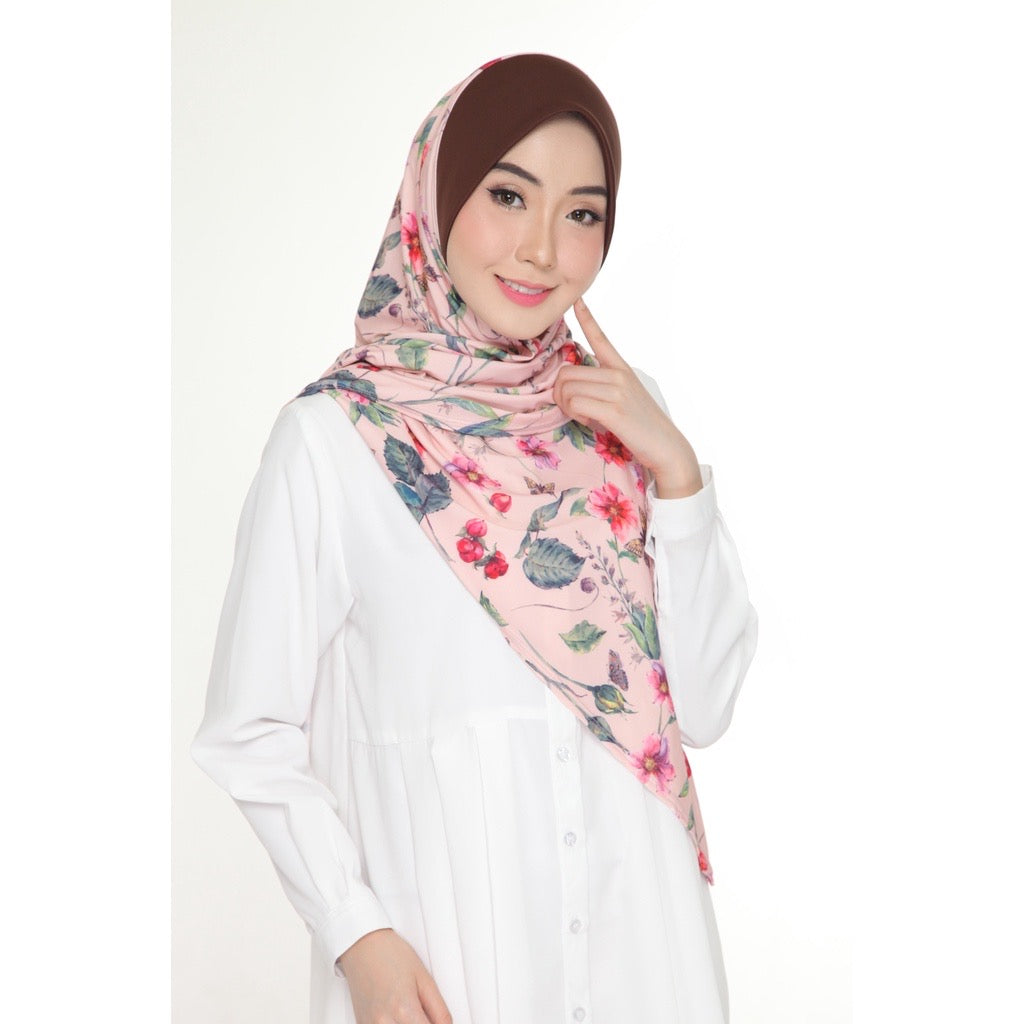 Tudung Instant Raisya - Nectar Garden