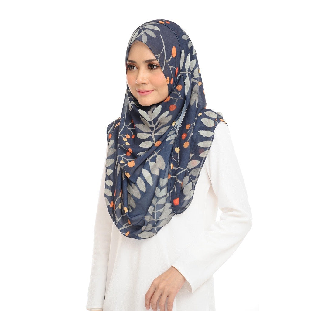 Instant Shawl Lily - 36 Charcoal Fantasy