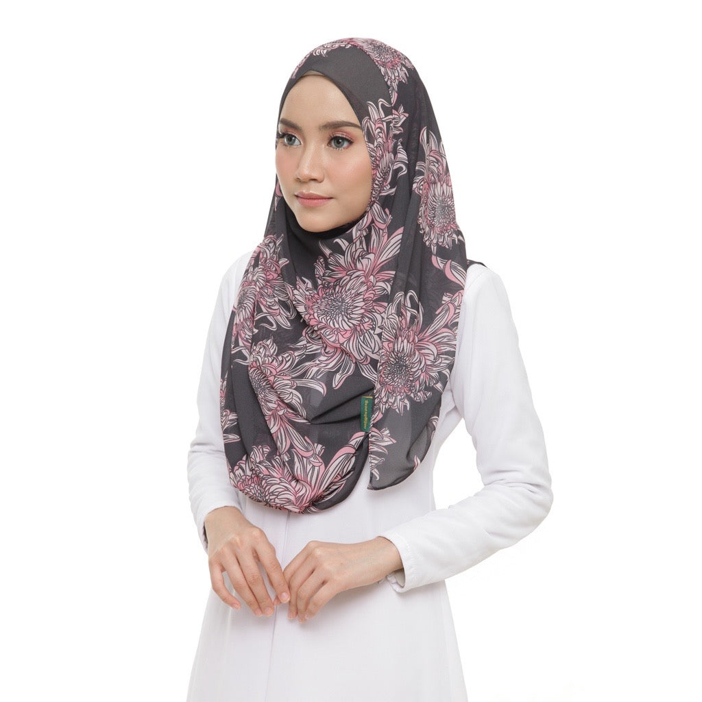 Instant Shawl Lily - 54 Coral Bakawali