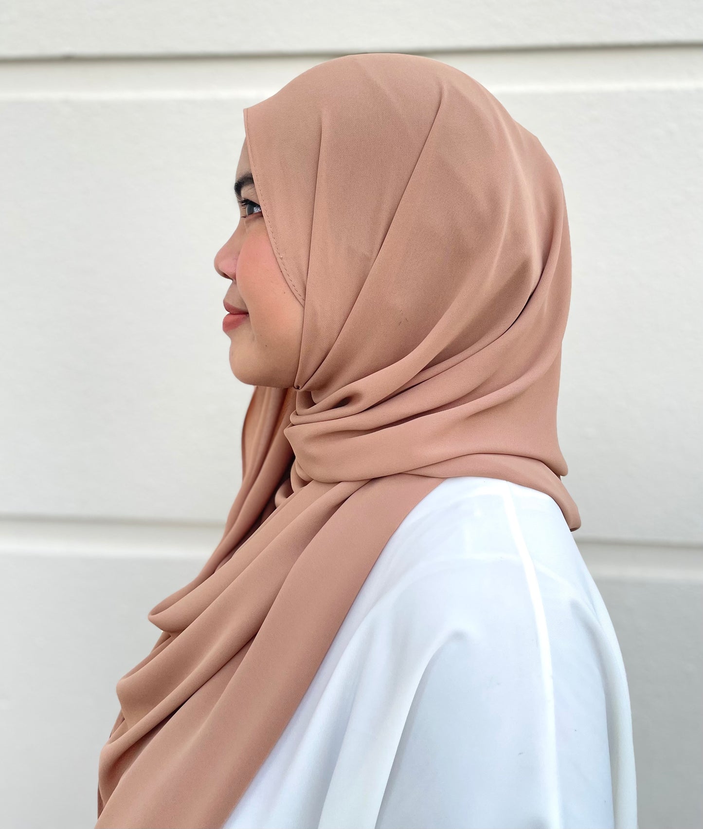 Long Shawl Nadra Luxe - 13 Hazelnut